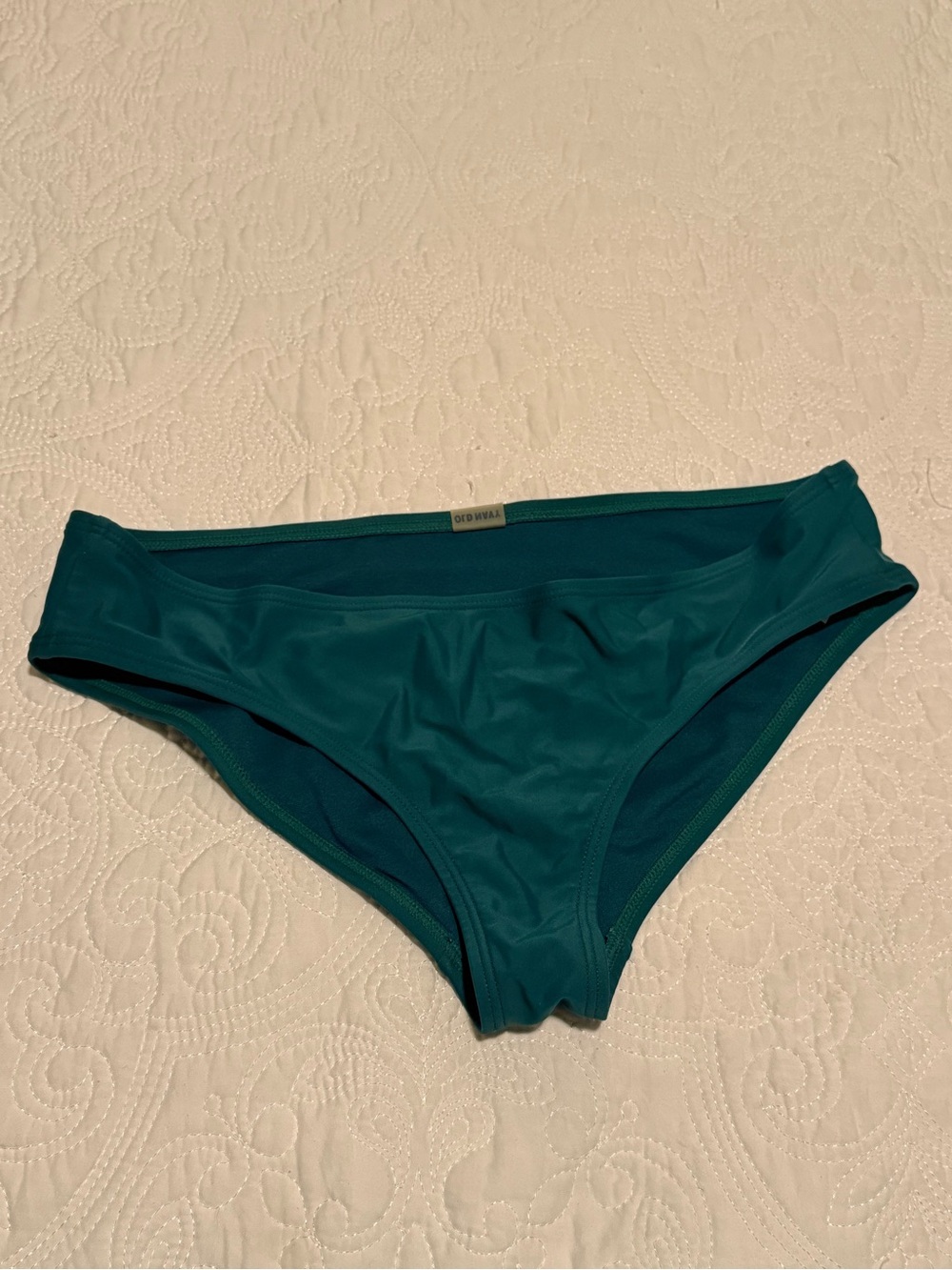 Old Navy Bikini Top and Bottom Set - Deep Emerald Green - Picture 9 of 11